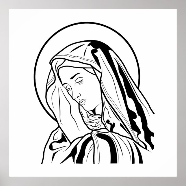Virgin Mary Poster (Framsidan)