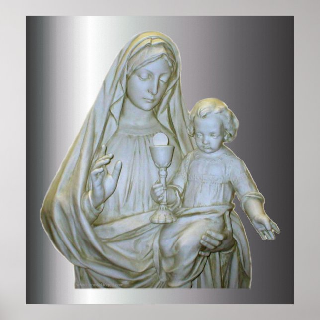 Virgin Mary Skriv ut Poster (Framsidan)