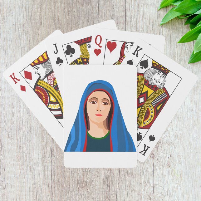 Virgin Mary-spelkort Casinokort (Skapare uppladdad)