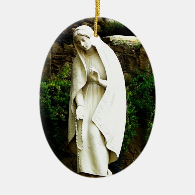 Virgin Mary Statue Ornament (Framsidan)
