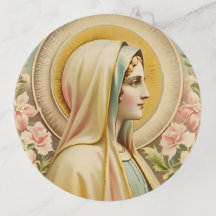 Virgin Mary Trinket Tray