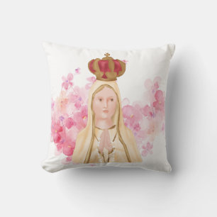 Virgin Mary - Vår Dam Fatima - Christian Kudde