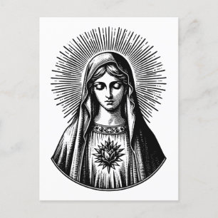 Virgin Mary Vykort