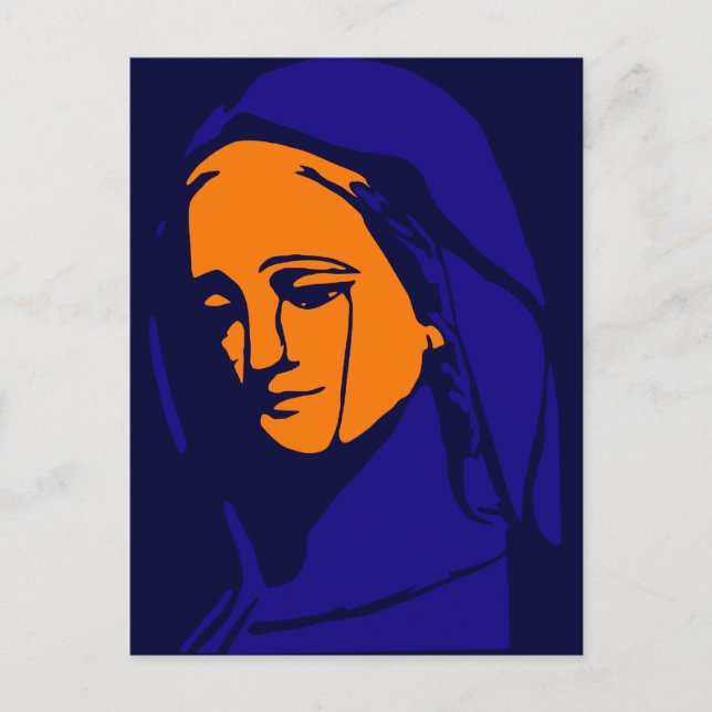 Virgin Mary Vykort (Framsida)