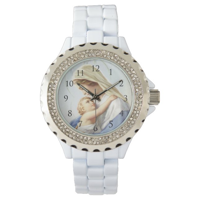 Virgin Mary Watch Armbandsur (Framsida)