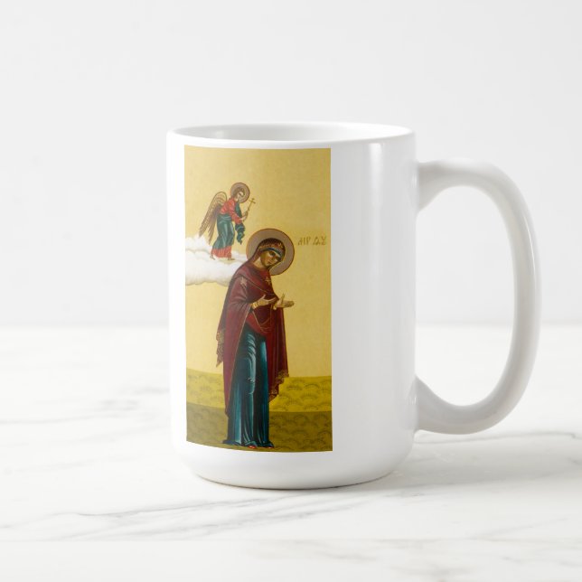 Virgin Marys ryska ikon Kaffemugg (Höger)