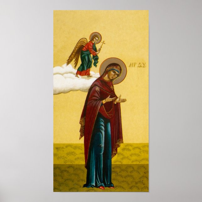 Virgin Marys ryska ikon Poster (Framsidan)