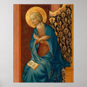 Virgin - Masolino da Panicale Fine Art Poster