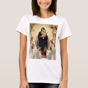 Virgin med Änglar - William-Adolphe Bouguereau T Shirt
