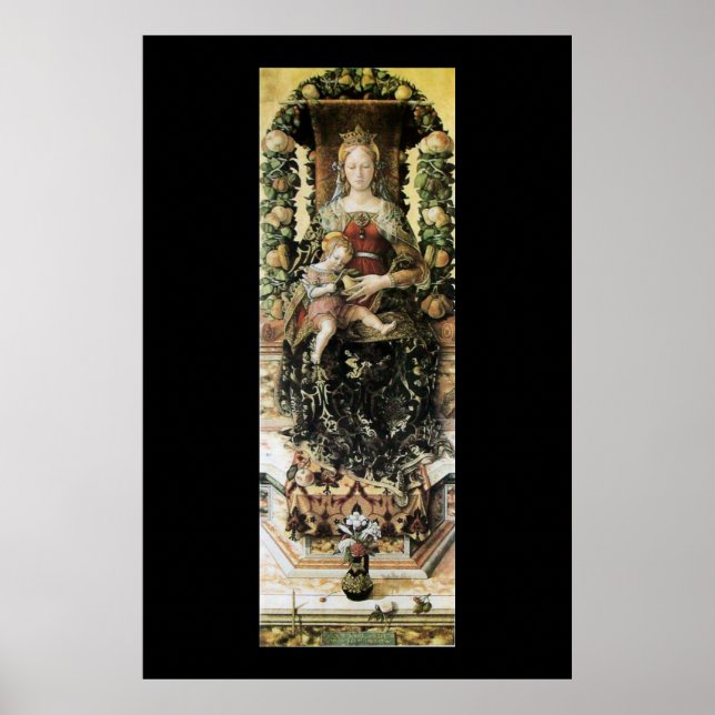 VIRGIN MED svart grönt FÖR BARN Poster (Framsidan)