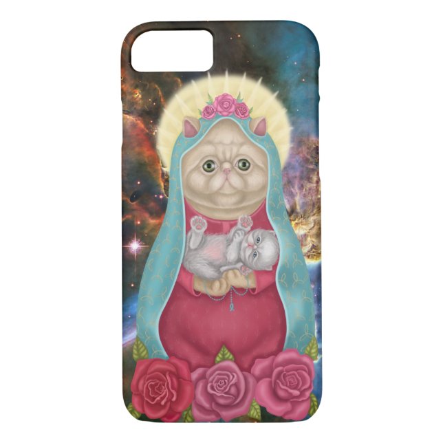Virgin Meowry Case-Mate iPhone Skal (Baksida)