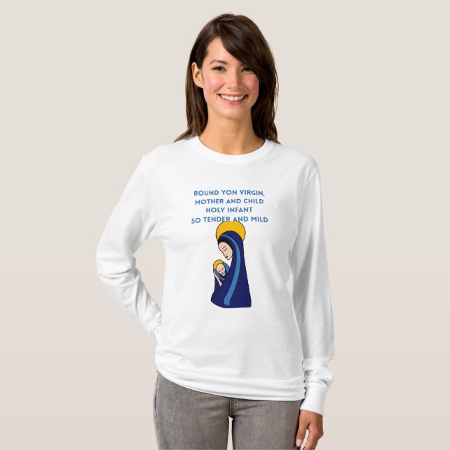 Virgin Mor & Child T Shirt (Hel framsida)