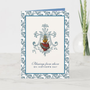 Virgin Mor Mary Catholique Mors dag Kort