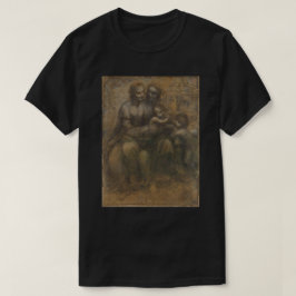 Virgin och barn med St Anne av Leonardo da Vinci Tee