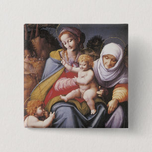 Virgin och Barnet med St Elizabeth Knapp