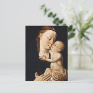 Virgin och Child- christmas Helg Vykort