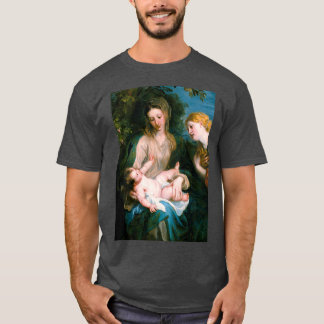 Virgin och Child God jul T Shirt