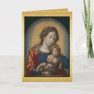 Virgin och Child - Jan Gossart Helgkort