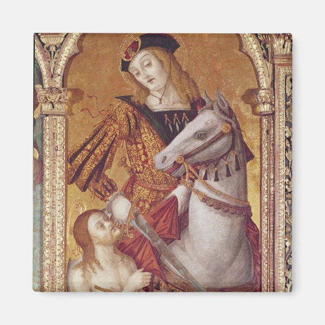 Virgin och Child med SS. Gregory och Martin Magnet (Framsidan)