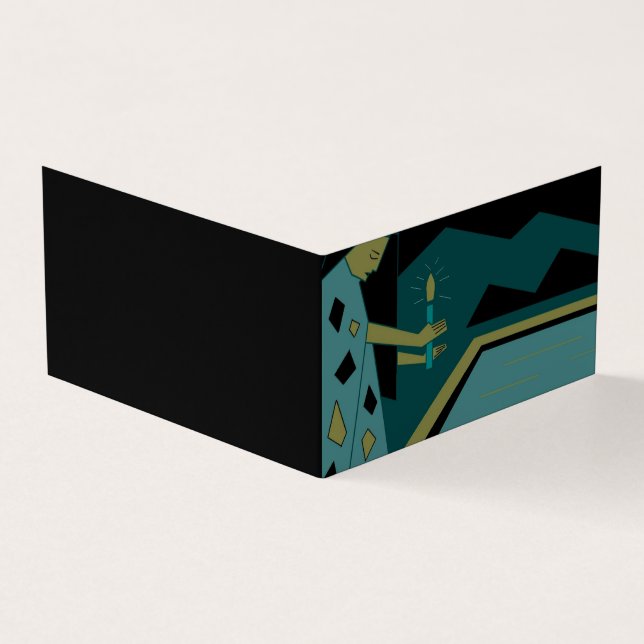 Virgin och ljus kort (Utsida)