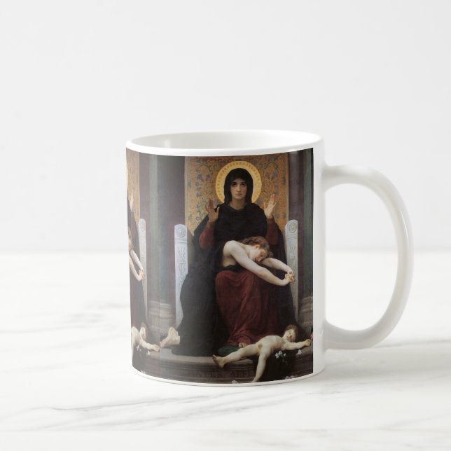 Virgin of Consolation William-Adolphe Bouguereau Kaffemugg (Höger)