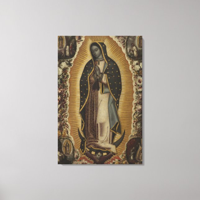 Virgin of Guadalupe Canvastryck (Framsida)