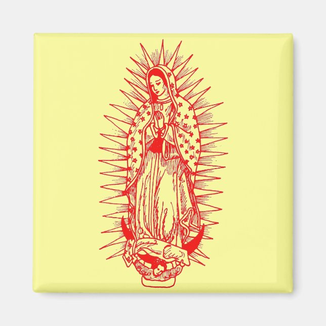 Virgin of Guadalupe Magnet (Framsidan)