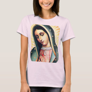 Virgin of Guadalupe MÖRK T-shirt