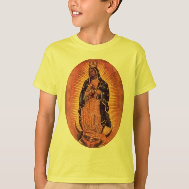Virgin of Guadalupe Tee Shirt (Framsida)