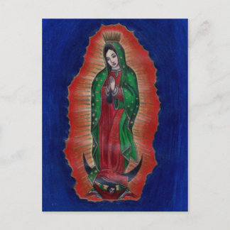 Virgin of Guadalupe Vykort