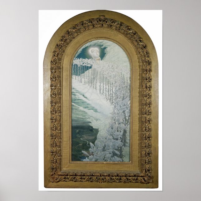 Virgin of the Lilies, 1899 Poster (Framsidan)