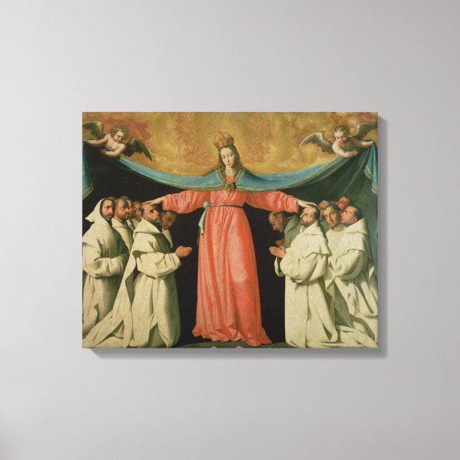 Virgin of the Misericordia Canvastryck (Framsida)