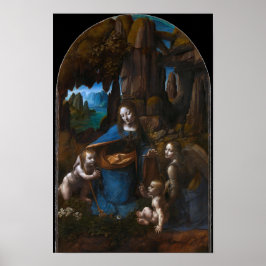 Virgin of the Rocks - National Gallery - Poster