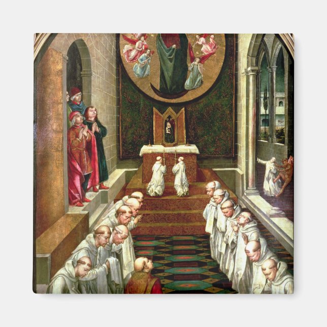 Virgin-programmets utseende i en gemenskap magnet (Framsidan)