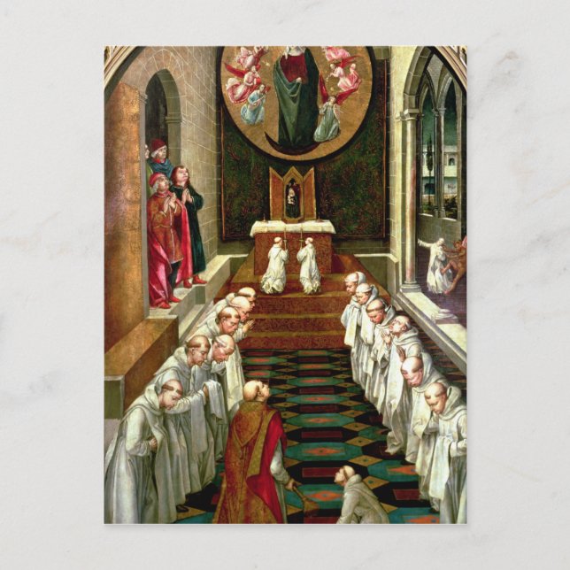 Virgin-programmets utseende i en gemenskap vykort (Framsida)