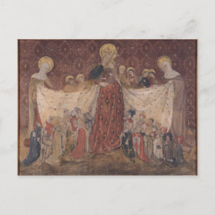 Virgin Protector, c.1417 Vykort
