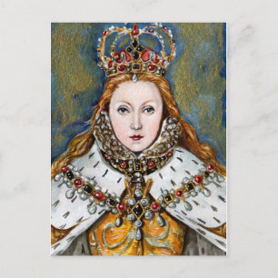 Virgin Queen-vykort Vykort