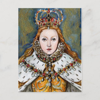 Virgin Queen-vykort Vykort