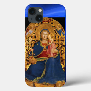 VIRGIN WITH CHILD AND ÄNGLAR, Blue Sapphire