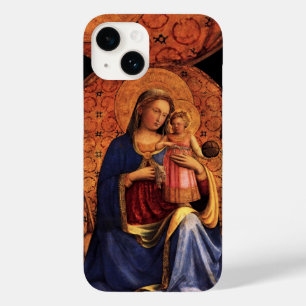 VIRGIN WITH CHILD AND SAINTS ,blue black black