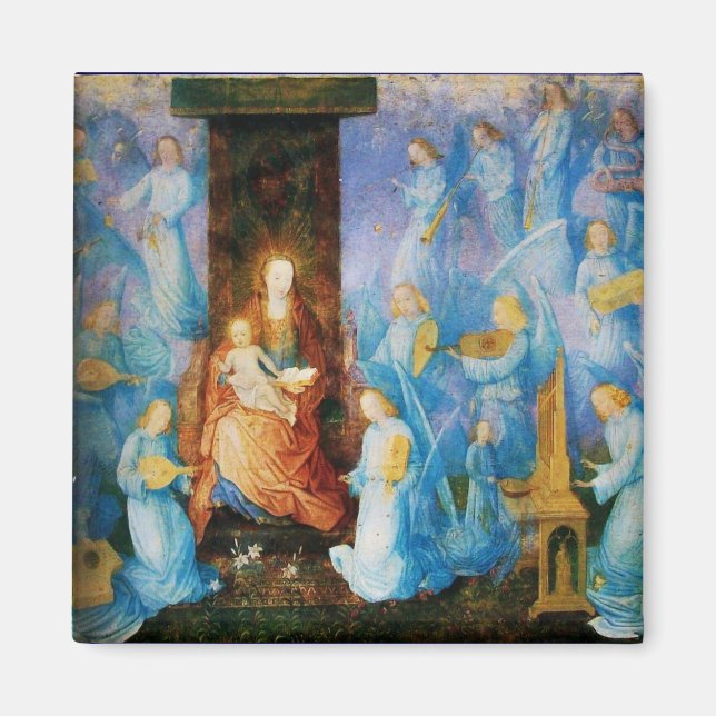 VIRGIN WITH CHILD - FARA FÖR ÄNGLAR MAGNET (Framsidan)