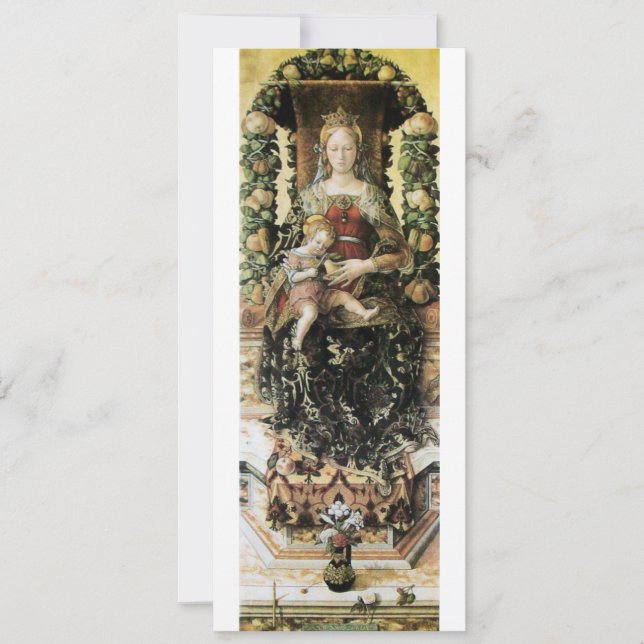 VIRGIN WITH CHILD JLE Party Program (Framsida)