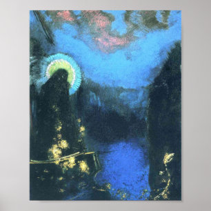 Virgin with Corona by Odilon Redon 1898 Poster