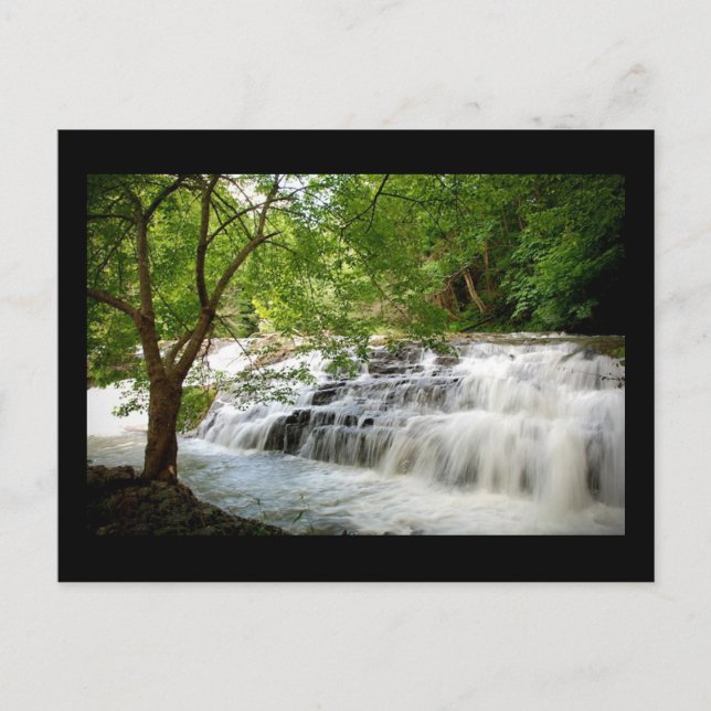 Virgina Waterfall Vykort (Framsida)