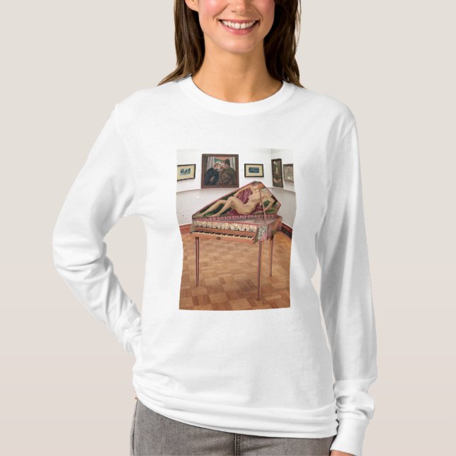 Virginals som målas av Roger småfisk Tee Shirt (Framsida)