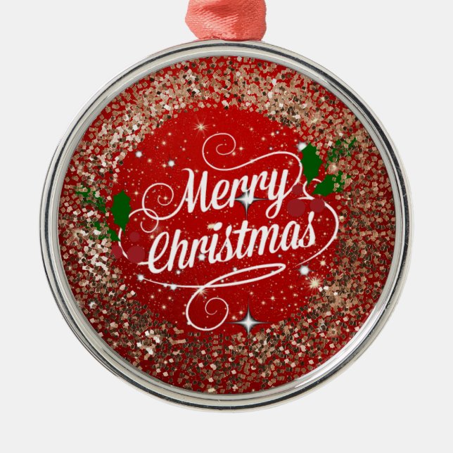 virginia5050 julgransprydnad metall (Framsidan)