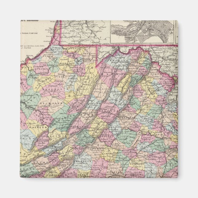 Virginia 7 magnet (Framsidan)