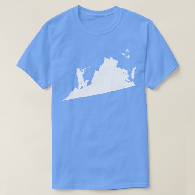 Virginia Anka Hunting T Shirt (Design framsida)