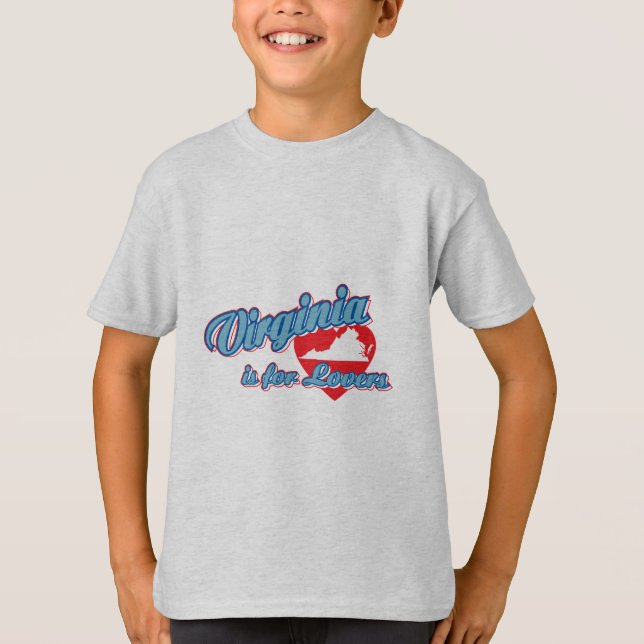 Virginia är till Älskare T Shirt (Framsida)