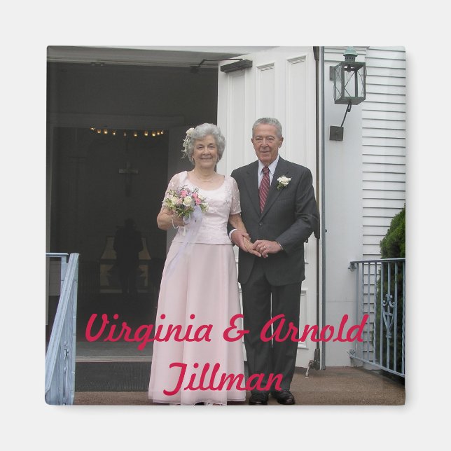 Virginia & Arnold Tillman Magnet (Framsidan)